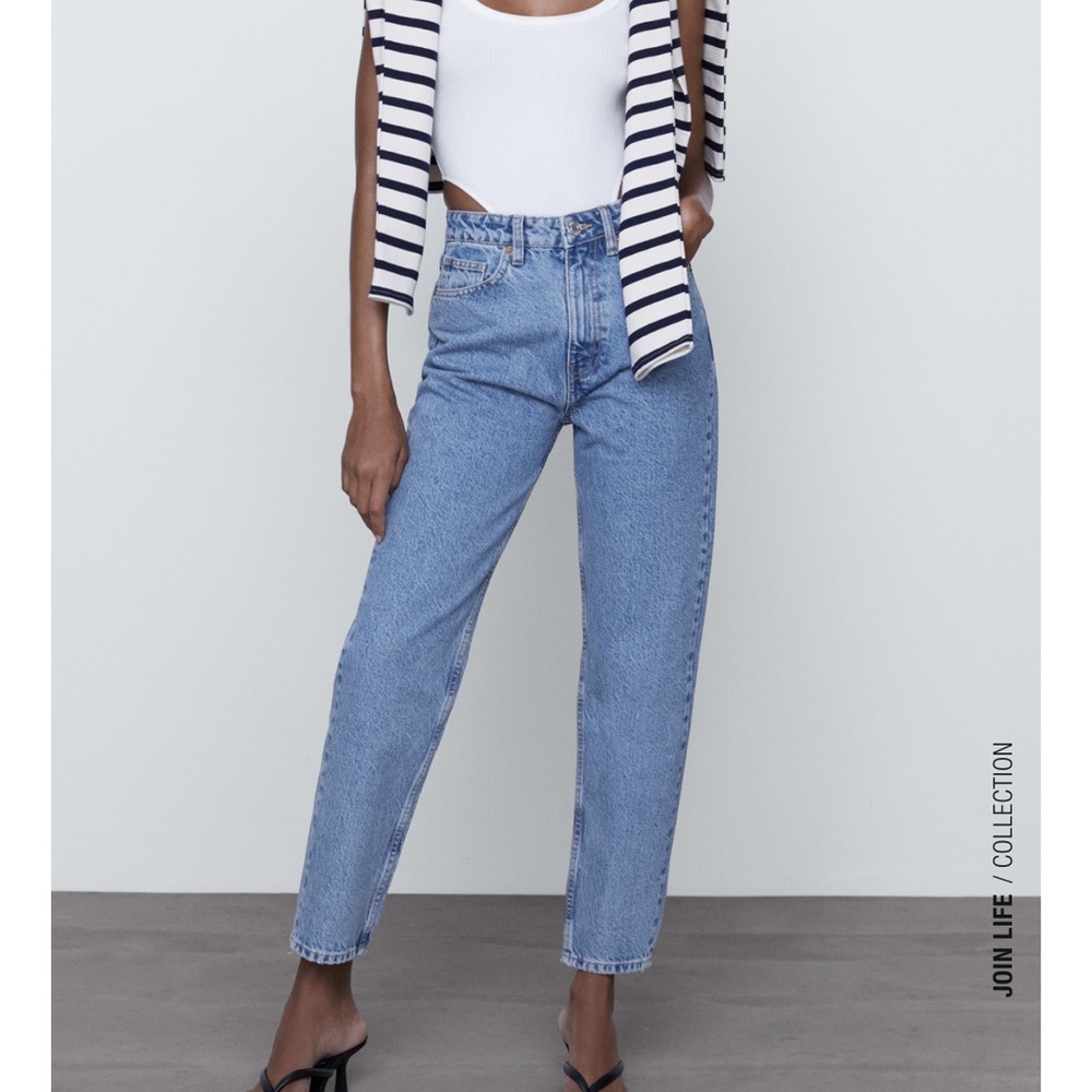 NWT ZARA MOM FIT JEANS SIZE 29 (US 8)